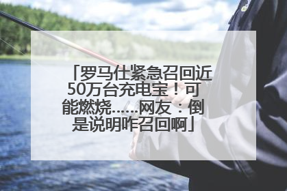 罗马仕紧急召回近50万台充电宝！可能燃烧……网友：倒是说明咋召回啊