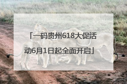 一码贵州618大促活动6月1日起全面开启