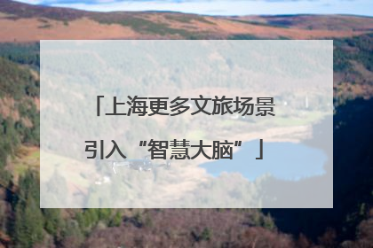 上海更多文旅场景引入“智慧大脑”