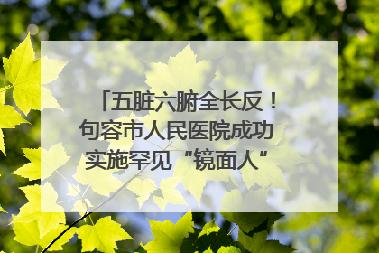五脏六腑全长反！句容市人民医院成功实施罕见“镜面人”肝癌根治术