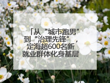 从“城市跑男”到“治理先锋”，定海超600名新就业群体化身基层治理“新力量”