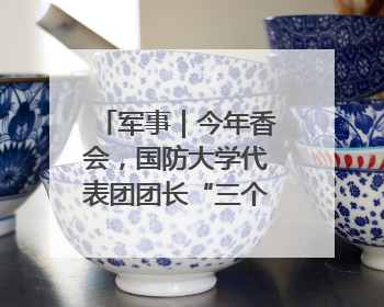 军事｜今年香会，国防大学代表团团长“三个坚持三个反对”说明了什么？