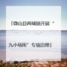 微山县两城镇开展“九小场所”专项治理