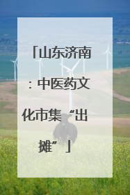 山东济南：中医药文化市集“出摊”