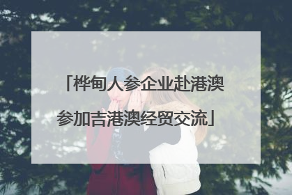桦甸人参企业赴港澳参加吉港澳经贸交流