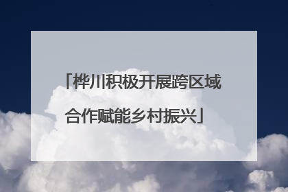 桦川积极开展跨区域合作赋能乡村振兴