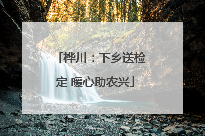桦川：下乡送检定 暖心助农兴