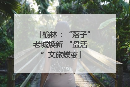 榆林：“落子”老城焕新 “盘活”文旅蝶变