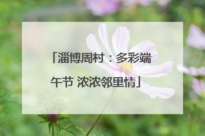 淄博周村：多彩端午节 浓浓邻里情