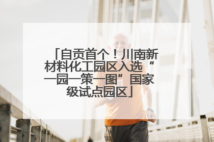 自贡首个！川南新材料化工园区入选“一园一策一图”国家级试点园区