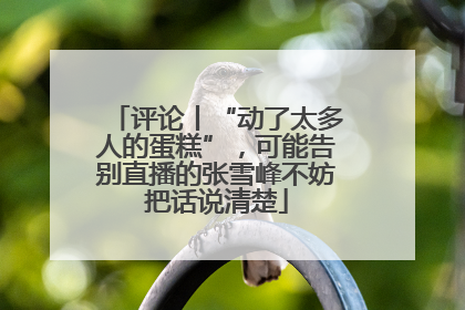 评论丨“动了太多人的蛋糕”，可能告别直播的张雪峰不妨把话说清楚