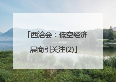 西洽会：低空经济展商引关注(2)