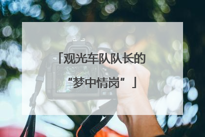 观光车队队长的“梦中情岗”