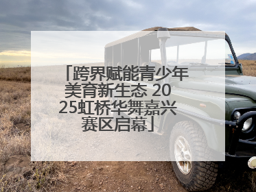 跨界赋能青少年美育新生态 2025虹桥华舞嘉兴赛区启幕