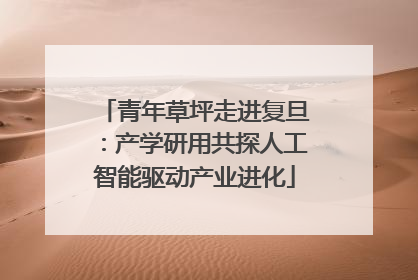 青年草坪走进复旦：产学研用共探人工智能驱动产业进化