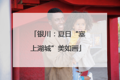 银川：夏日“塞上湖城”美如画