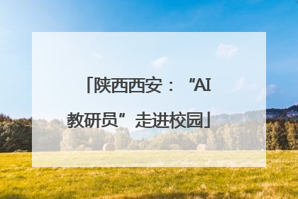 陕西西安：“AI教研员”走进校园