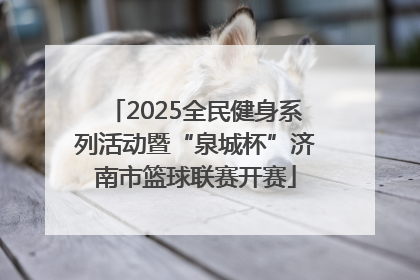 2025全民健身系列活动暨“泉城杯”济南市篮球联赛开赛